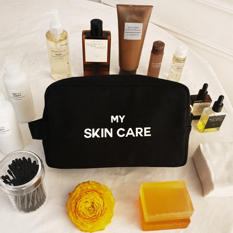 My Skin Care - Organizing Pouch – Black - Glamourous Grace