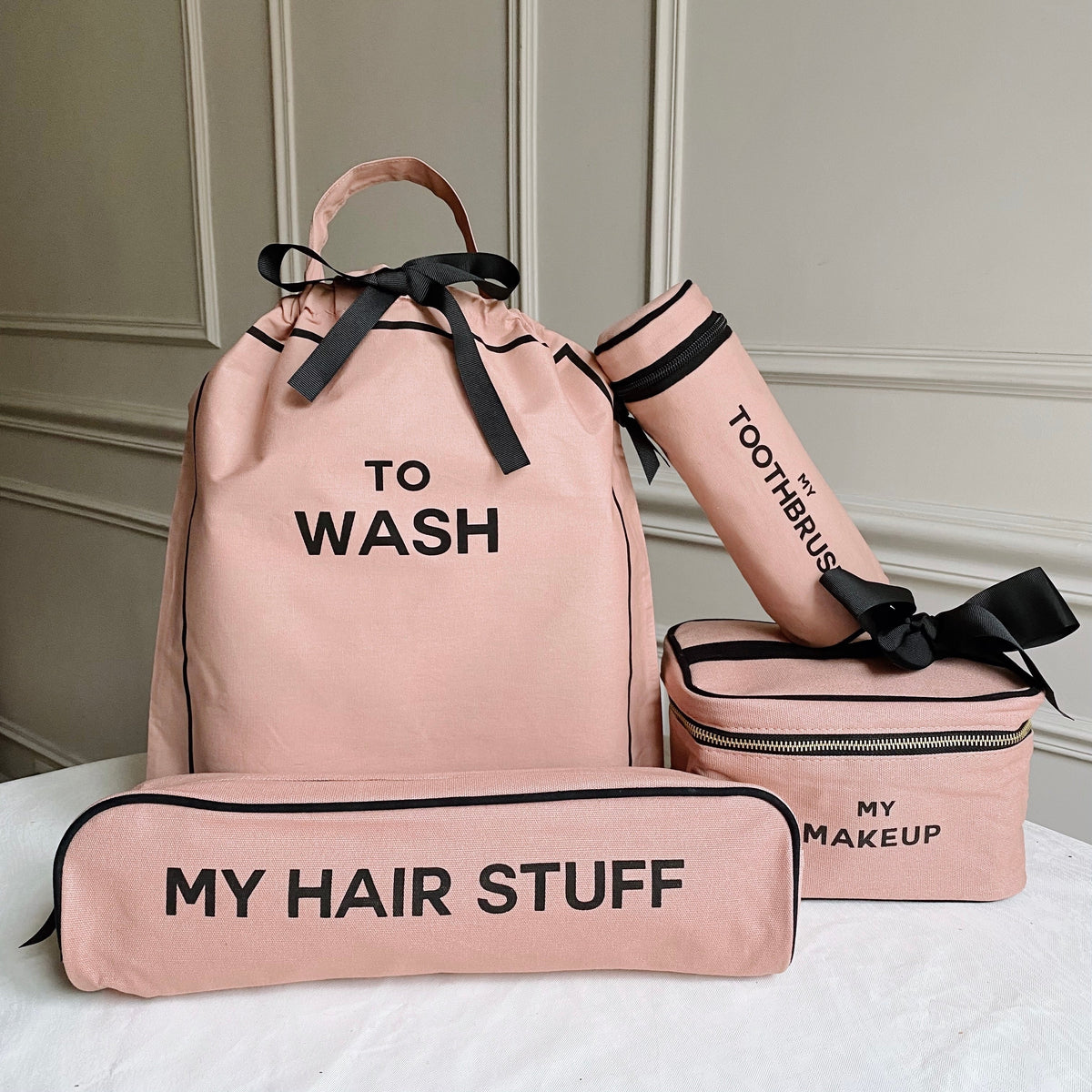 Deal Gift Set, 4-pack Travel & Home, Pink/Blush - Glamourous Grace