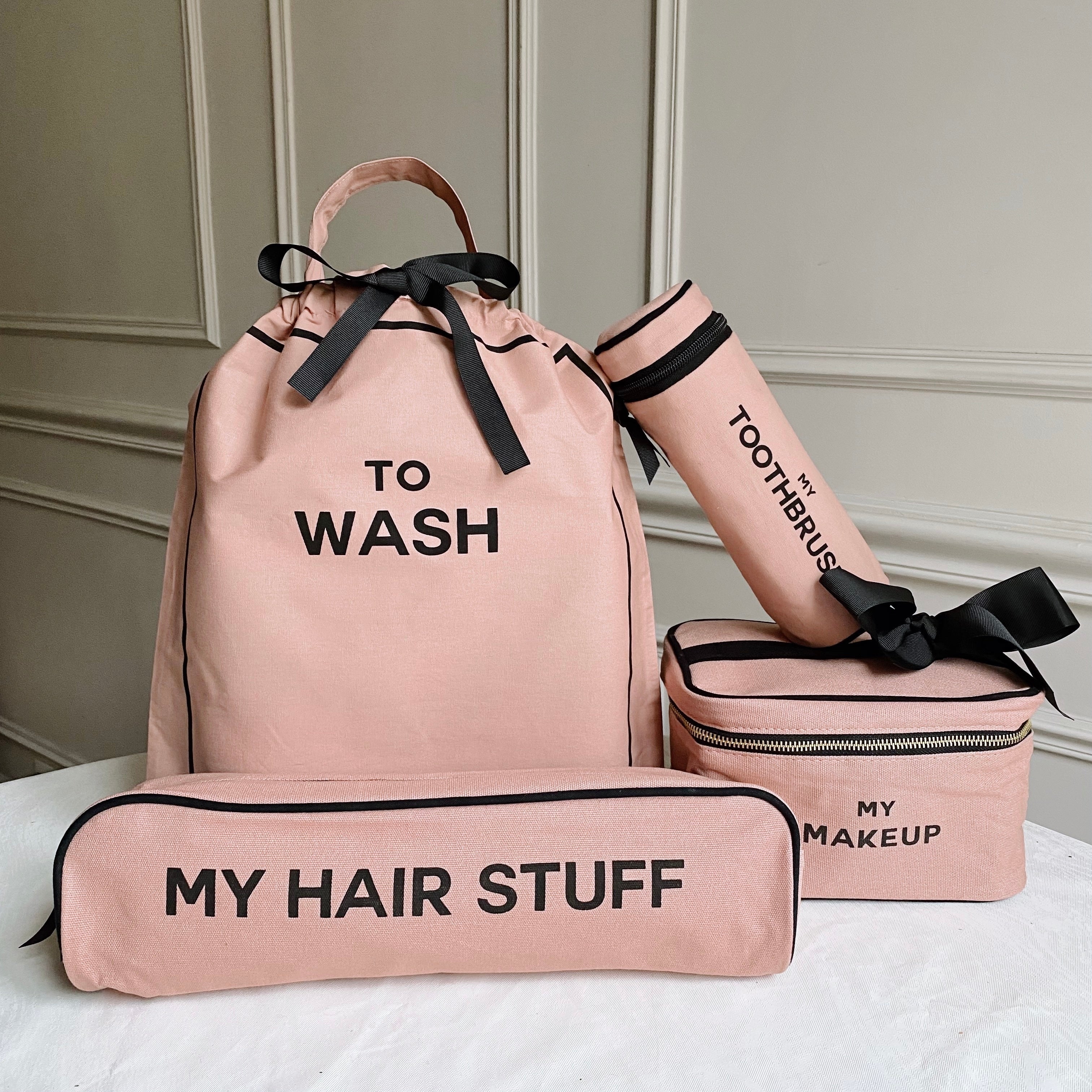 Deal Gift Set, 4-pack Travel & Home, Pink/Blush - Glamourous Grace