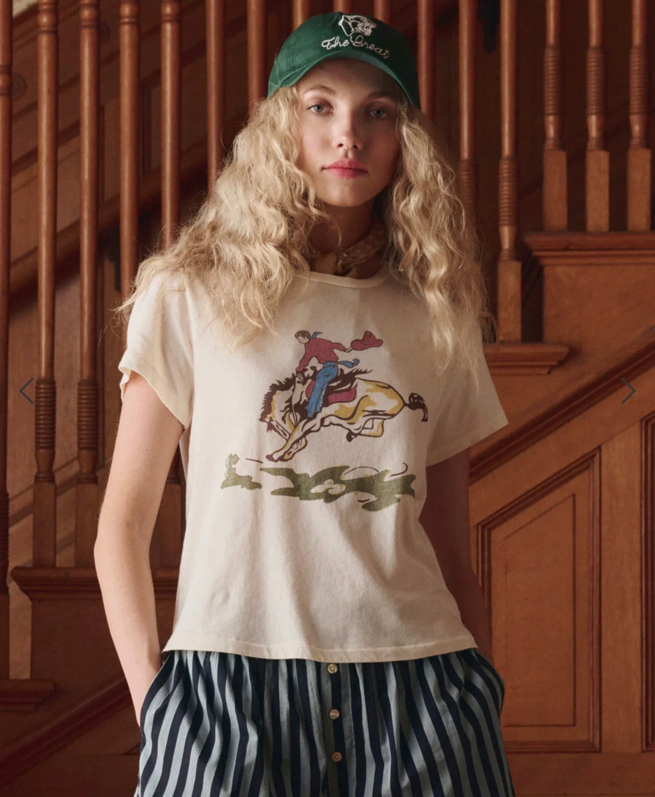 The Great. The Little Tee w/ Rider Graphic