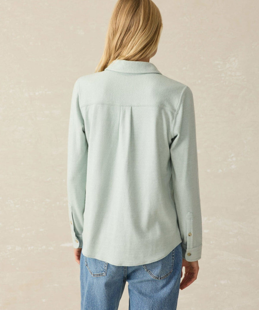 Faherty Legend Sweater Shirt - Glamourous Grace