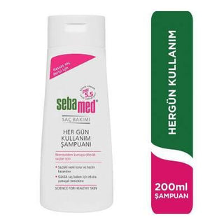 Sebamed Everyday Shampoo 200ml - pH 5.5 Shampoo for Dry, Weak Hair - Glamourous Grace