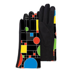 Frank Lloyd Wright Coonley Playhouse Womens Touch Screen Gloves