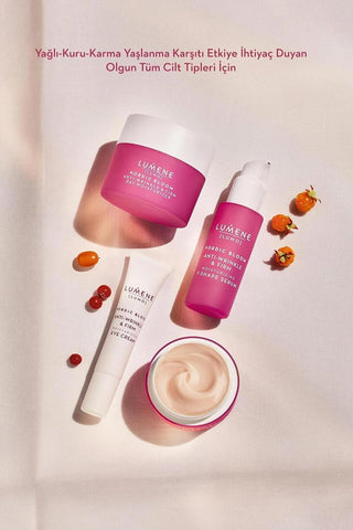 Lumene Firming & Defining Facial Serum - Pro-Retinol & Lingonberry Extract - Vegan & Natural - Improve Skin Elasticity, Anti-Aging, 30ml - Glamourous Grace