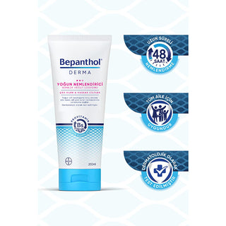 Bepanthol Derma Intense Moisturizing Body Lotion: Ultimate Hydration for Very Dry, Sensitive Skin - Soothing Relief & Daily Care - Glamourous Grace