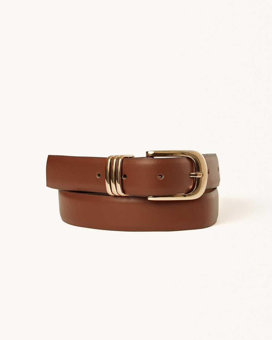 Geneva Tan Belt