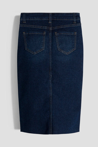 Girls Midi Denim Skirt
