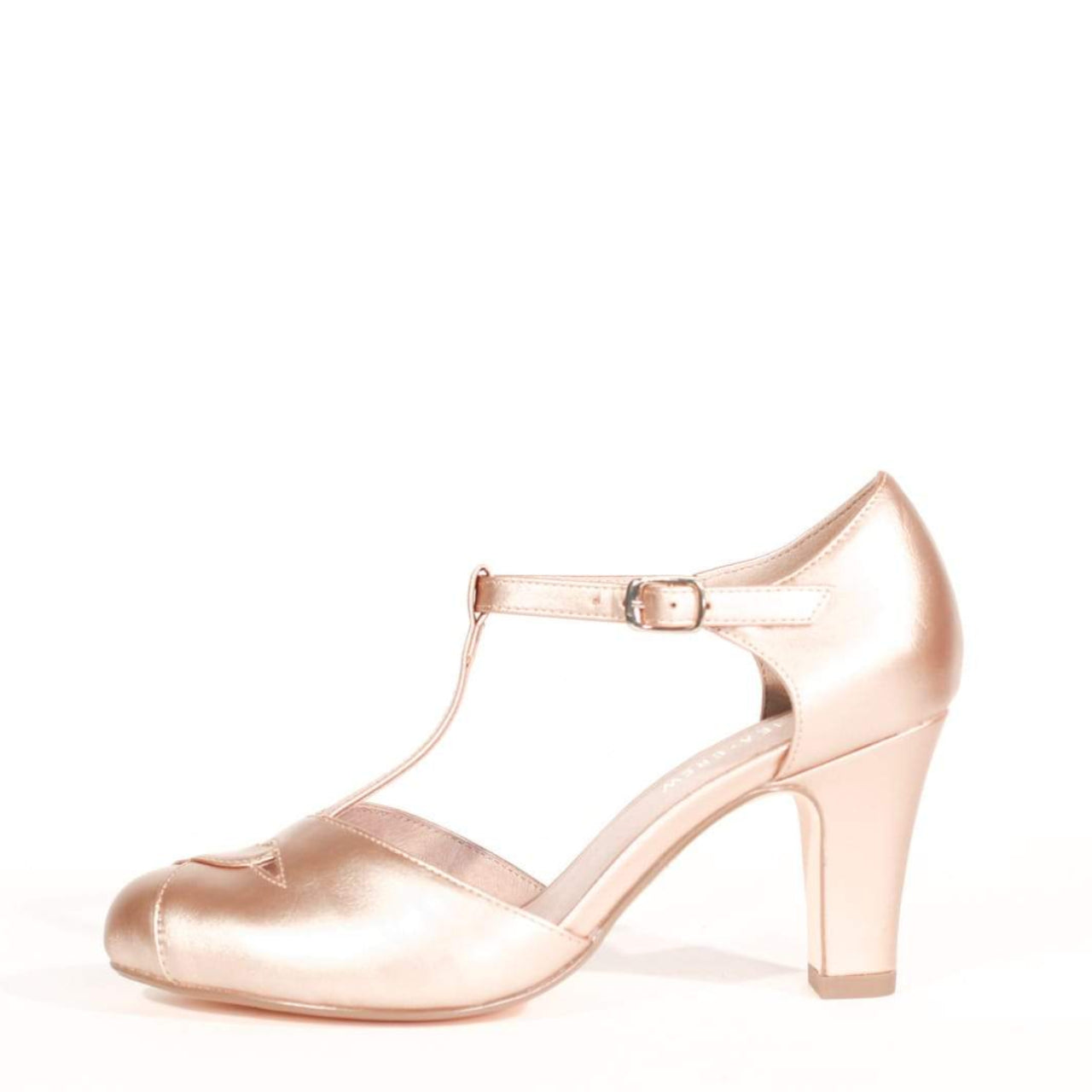 Glinda T-Strap Heels - Glamourous Grace