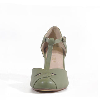 Glinda T-Strap Heels - Glamourous Grace