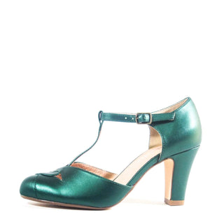 Glinda T-Strap Heels - Glamourous Grace