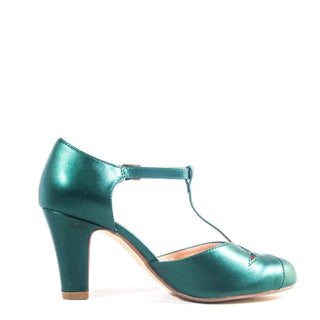 Glinda T-Strap Heels - Glamourous Grace