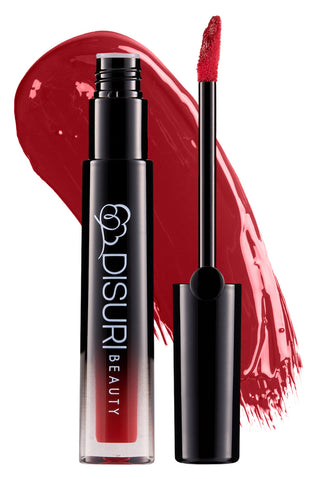 DISURI Beauty Glossy Blast Lip Gloss - Forbidden Red (M61)