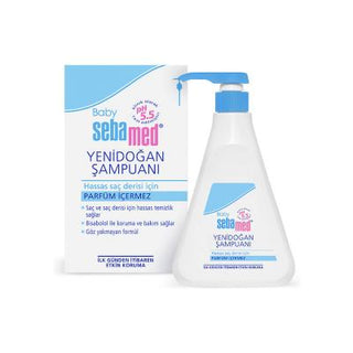 Sebamed Baby Newborn Shampoo 500ml - Gentle, Hypoallergenic, pH Balanced for Sensitive Skin - Glamourous Grace