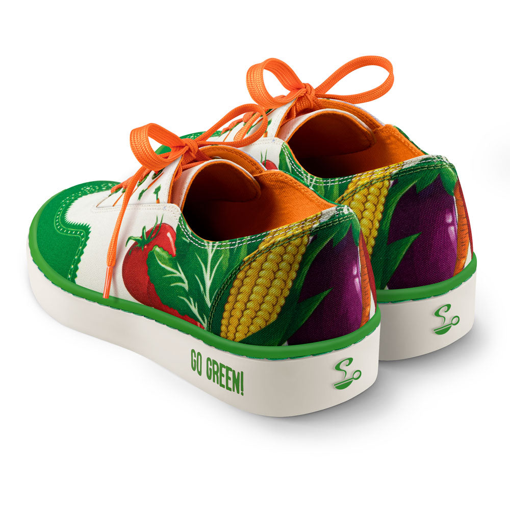 Go Green Women's Casual Sneakers - Glamourous Grace