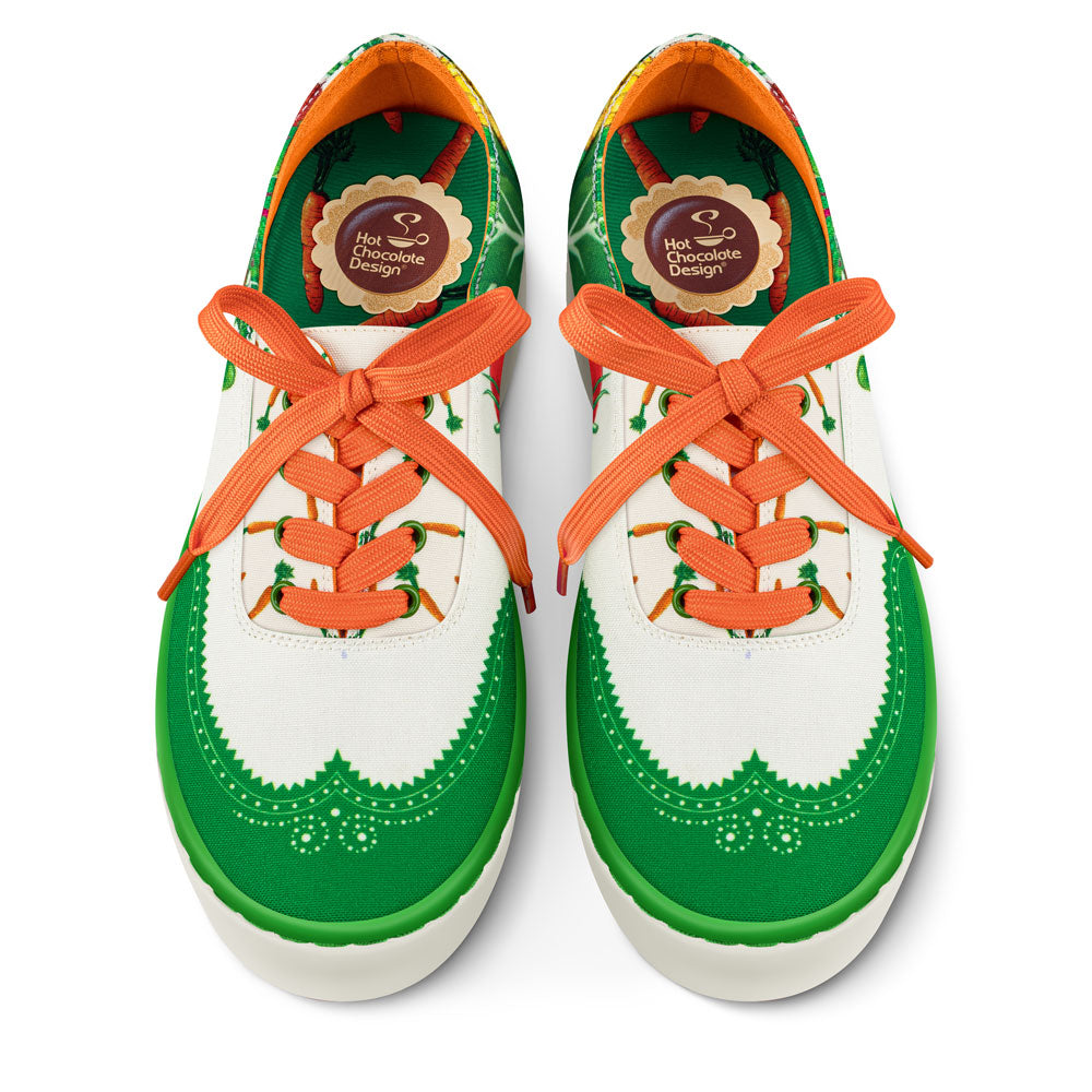 Go Green Women's Casual Sneakers - Glamourous Grace