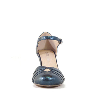 Goldie Metallic Ballroom Heels - Glamourous Grace