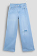 L Light Blue Rips