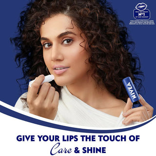 Nivea Original Care & Active Care Lip Balm Combo - 24 H melt-in moisture