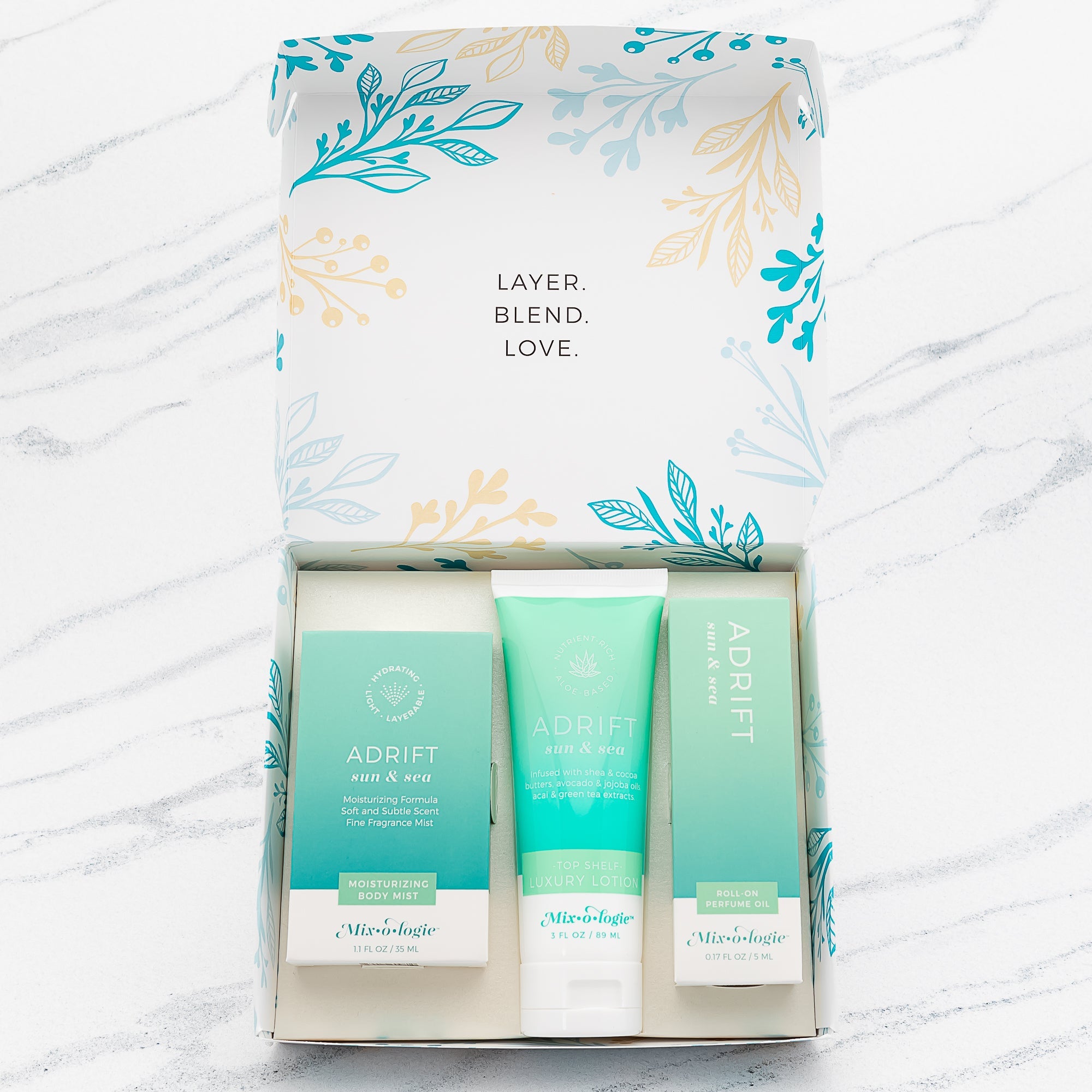 Mixologie Women's Gift Set Trio Box (Choose Scent) - Glamourous Grace