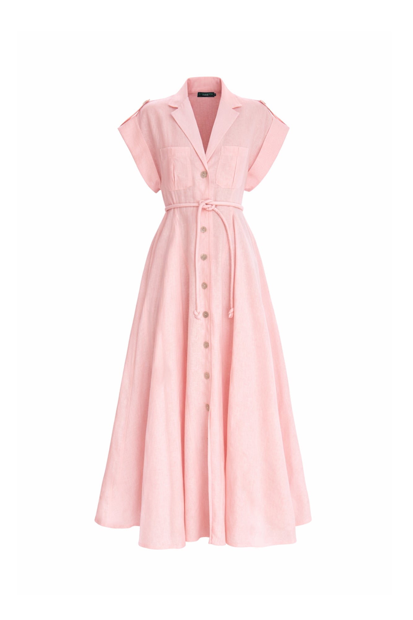 GUAYABA MIDI DRESS IN SOFT PINK - Glamourous Grace
