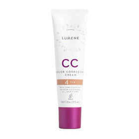 Lumene CC Color Correcting Cream 4 Tan 1 fl oz - New