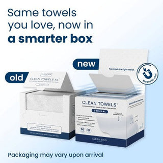 Clean Skin Club Disposable Face Towel for Improved Skin XL 50ct - New