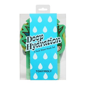 TONYMOLY Deep Hydration Sheet Mask Set 5ct - New - Glamourous Grace