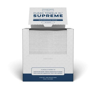 Clean Skin Club Supreme Disposable Face Towel for Improved Skin XL 50ct - New