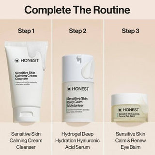 Honest Beauty Calm & Renew Melting Eye Balm with Calming Phyto-Blend 0.5oz - New