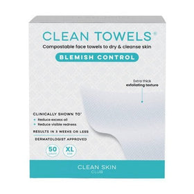 Clean Skin Club Clean Towels Blemish Control XL 50ct - New - Glamourous Grace