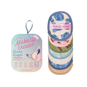MakeUp Eraser Coastal Cowgirl Skincare Tool Set With Laundry Bag 7ct - New