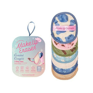 MakeUp Eraser Coastal Cowgirl Skincare Tool Set With Laundry Bag 7ct - New