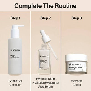 Honest Beauty Hydrogel Deep Hydration Hyaluronic Acid Serum with Rambutan 1 fl oz - Imperfect Boz