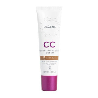 Lumene CC Color Correcting Cream 5 Deep Tan  1 fl oz - New