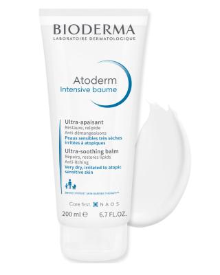 Bioderma Atoderm Intensive Moisturizing Body Balm for Dry & Sensitive Skin - Hypoallergenic & Paraben-Free - Glamourous Grace