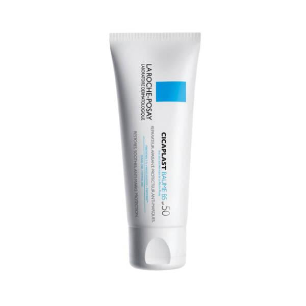 La Roche Posay Cicaplast Baume B5 SPF50 Moisturizing Cream - Paraben-Free, Fragrance-Free, Soothing Cream for Damaged Skin - Glamourous Grace