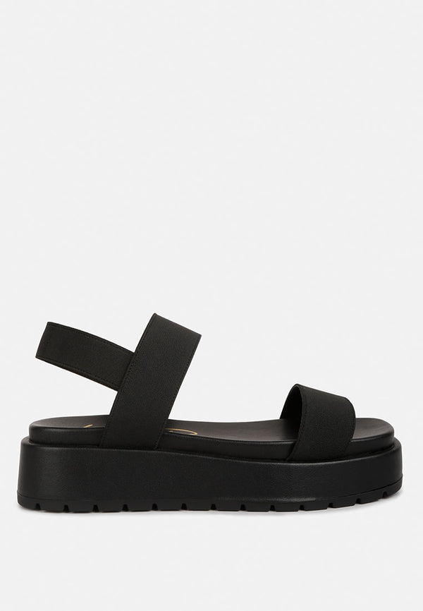 Garvela Chunky Flatform Sandals - Glamourous Grace
