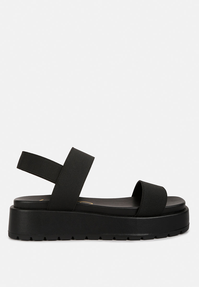 Garvela Chunky Flatform Sandals - Glamourous Grace