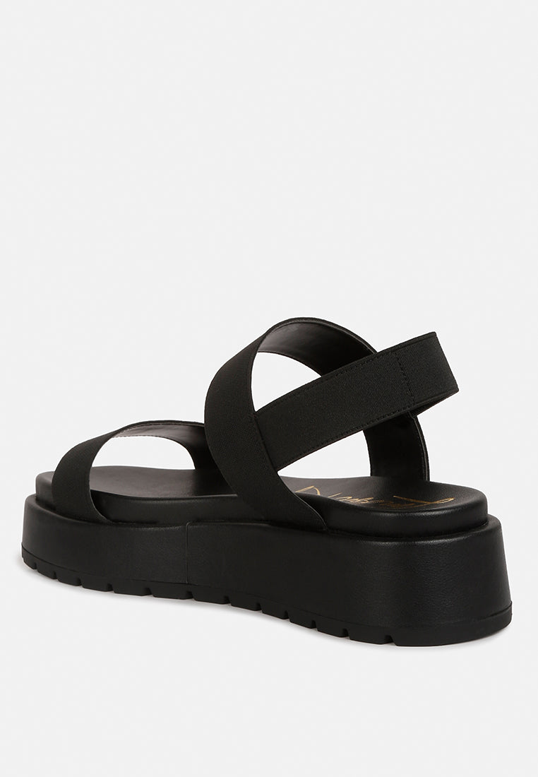 Garvela Chunky Flatform Sandals - Glamourous Grace