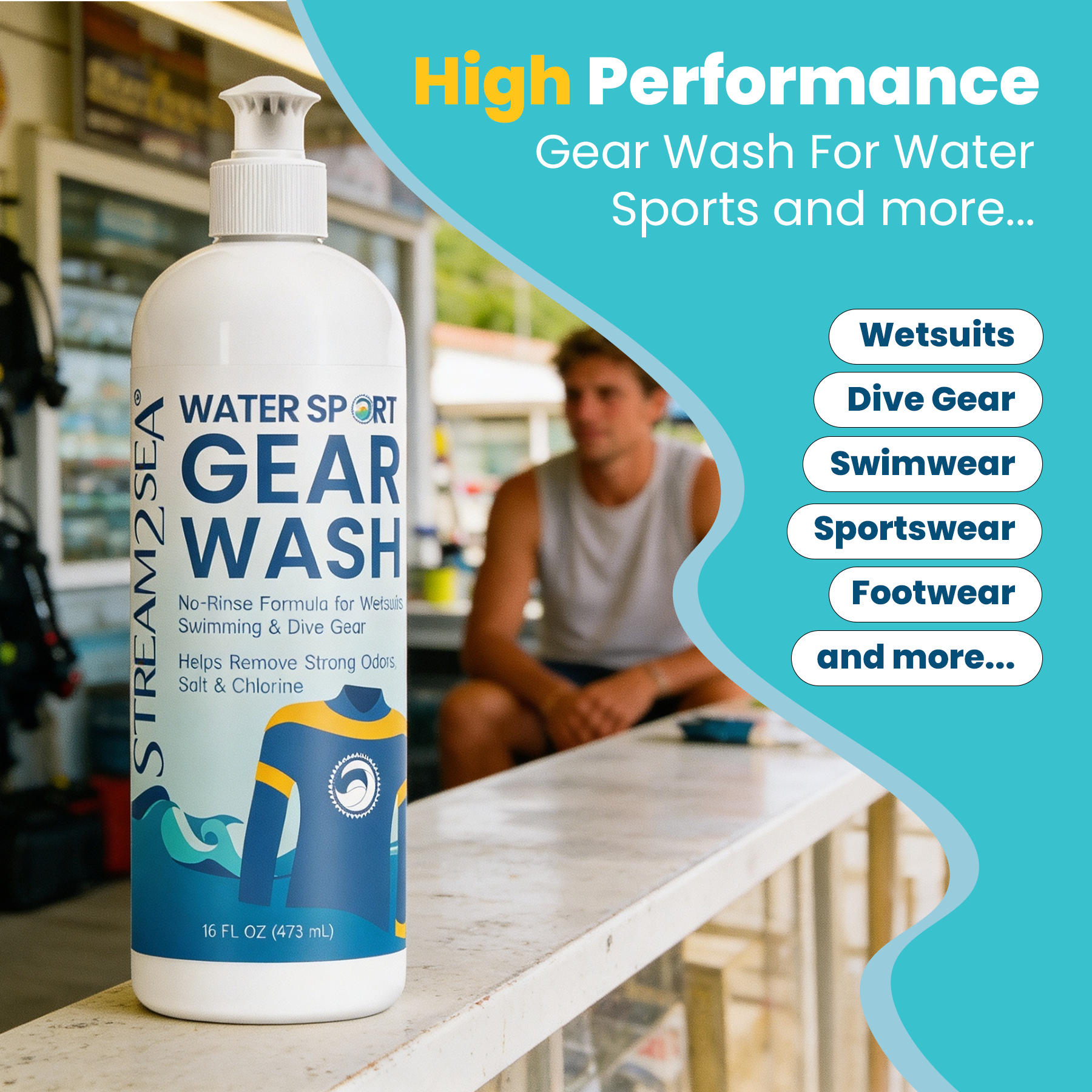 Water Sport Gear Wash 2 fl. oz.