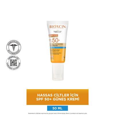 Bioxcin Very High Protection Sun Cream SPF50+ - Non-Greasy, Water-Resistant Sunscreen for Sensitive Skin - Glamourous Grace