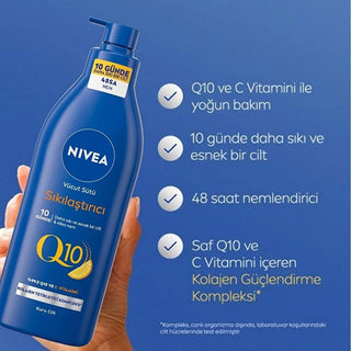 Nivea Q10 Firming Body Lotion - Intensive Moisturization & Firming Benefits for All Skin Types - Glamourous Grace