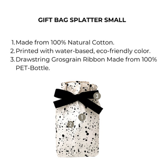 Gift Bag Splatter Small - Glamourous Grace