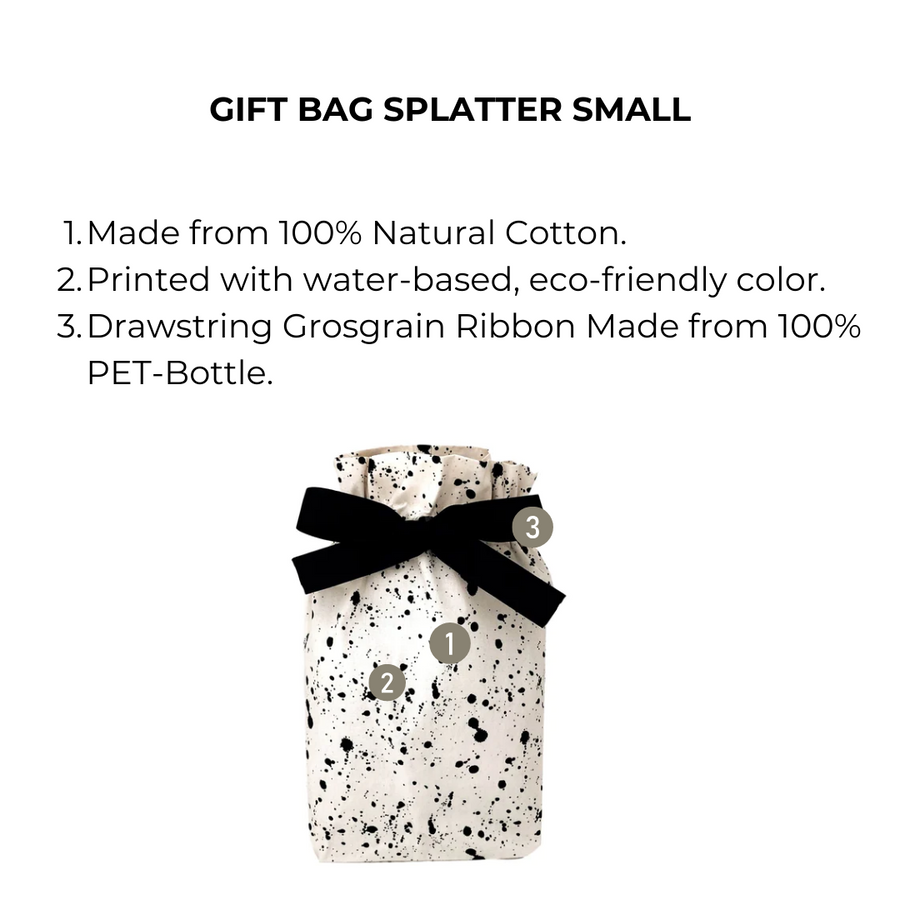 Gift Bag Splatter Small - Glamourous Grace