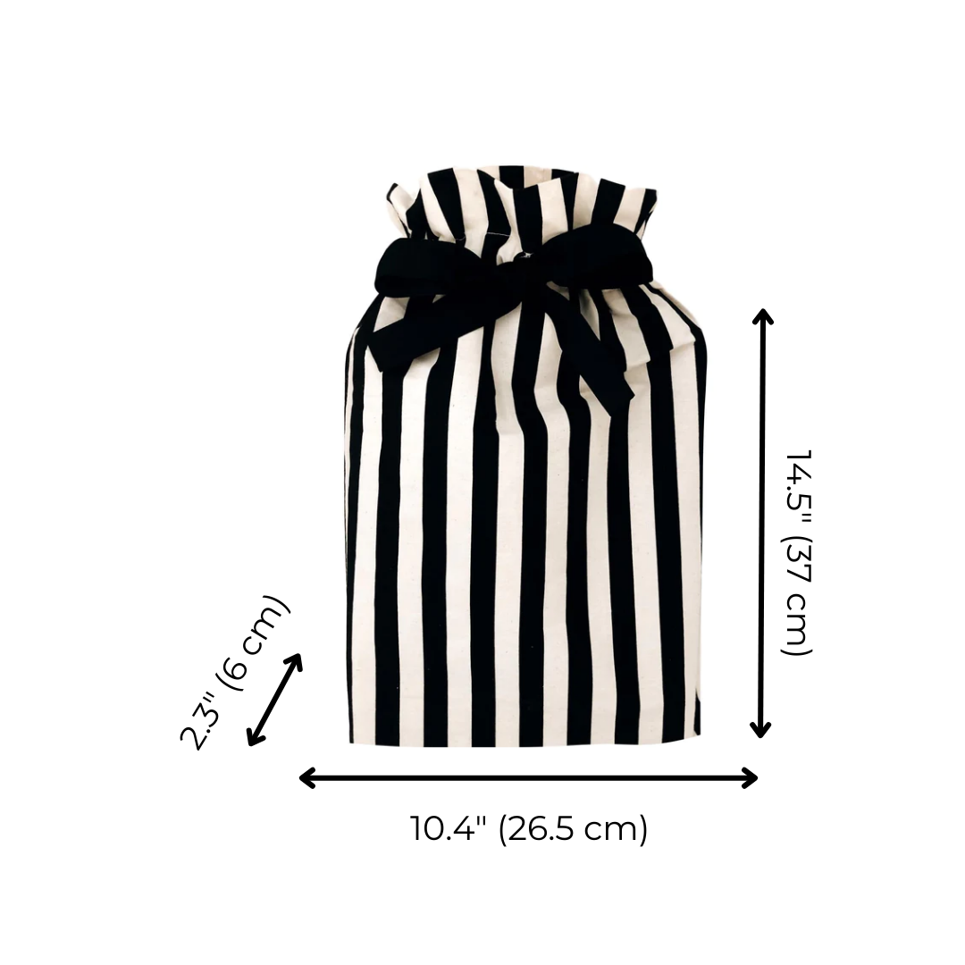 Gift Bag Striped Medium - Glamourous Grace