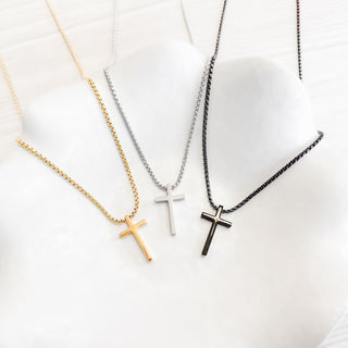 Gio L'uomo Mens Collection Cross Necklace