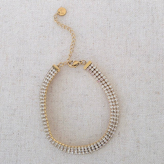 Giselle Layered Tennis Bracelet - WATERPROOF