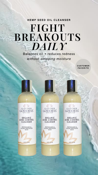 Organic Acne Cleanser – Gentle Face & Body Wash