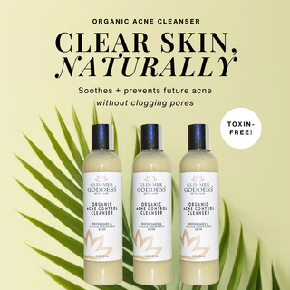 Organic Acne Cleanser – Gentle Face & Body Wash