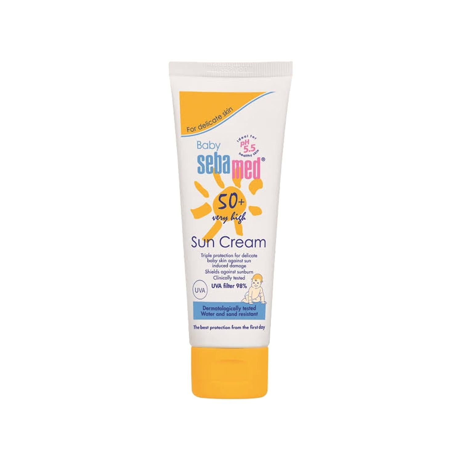 Sebamed Baby Sunscreen Lotion SPF50 - Gentle, Multi-Purpose Protection for Infants - 75ml - Glamourous Grace